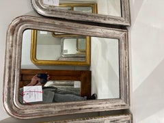 Medium Louis Philippe Silver Mirror