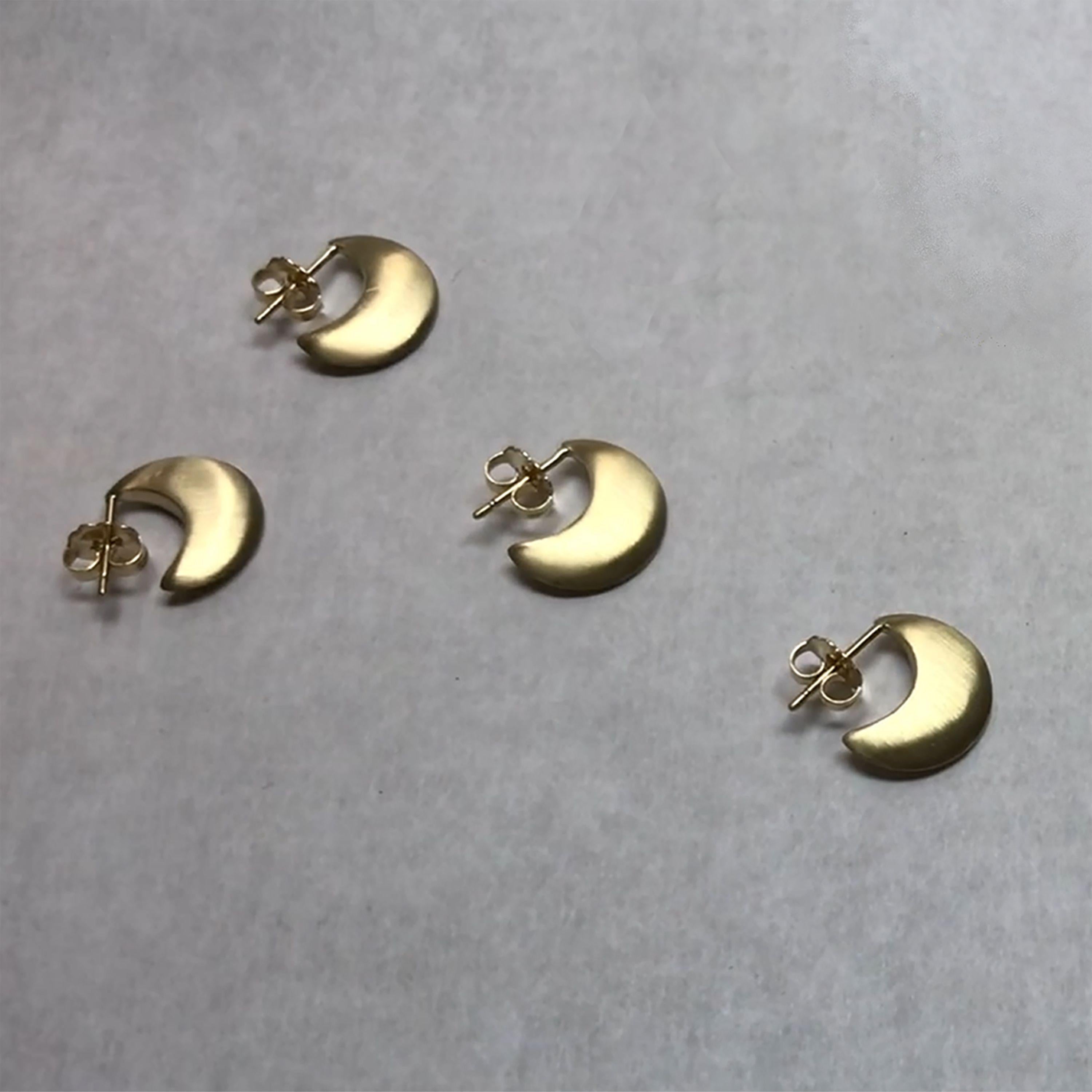 Die Lua-Reifen aus 10K Gold von dan-yell für Damen oder Herren im Angebot