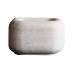 Medium Marshmallow, by Brendan Tadler in Beige Travertine