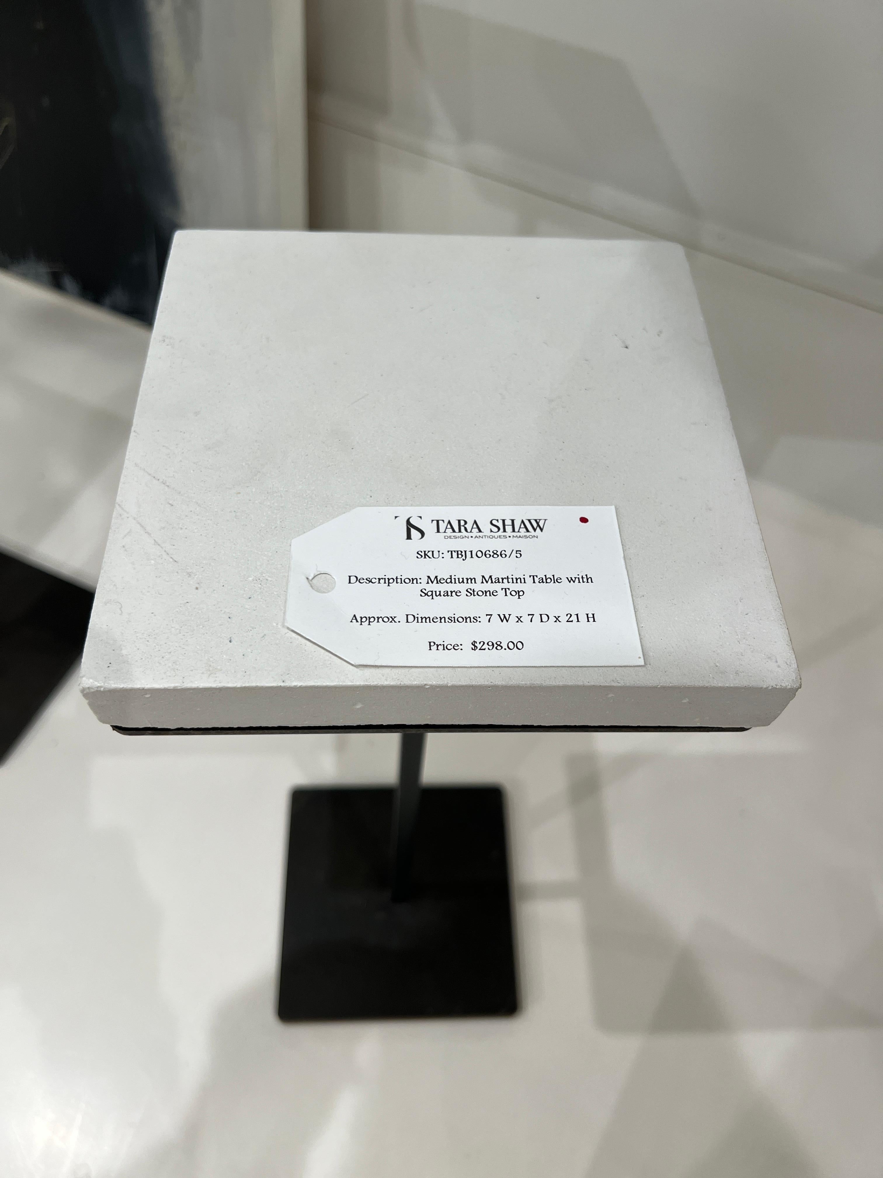 square martini table