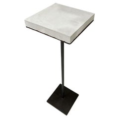 Medium Martini Table with Square Stone Top