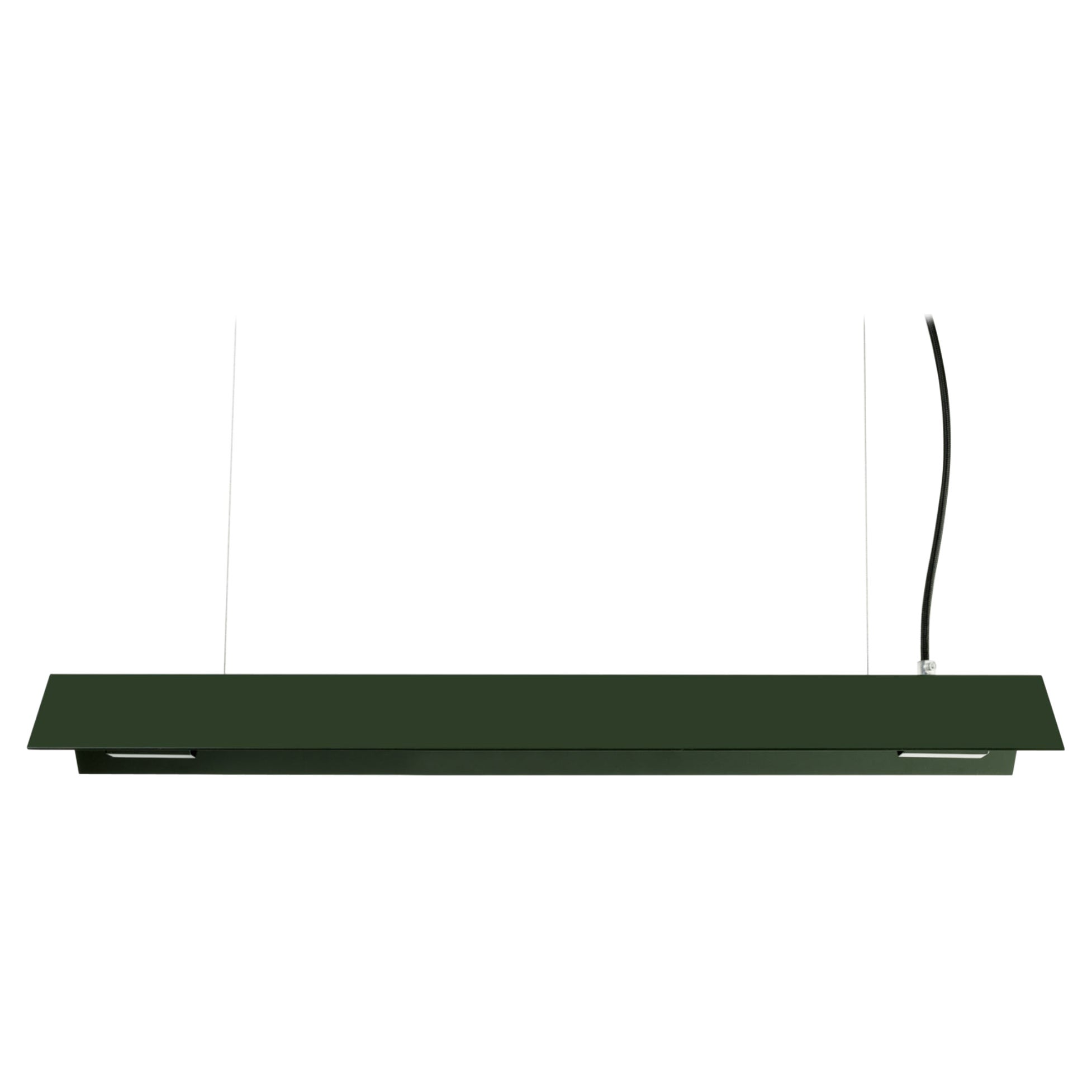 Medium Misalliance Ral Bottle Green Suspended Light by Lexavala