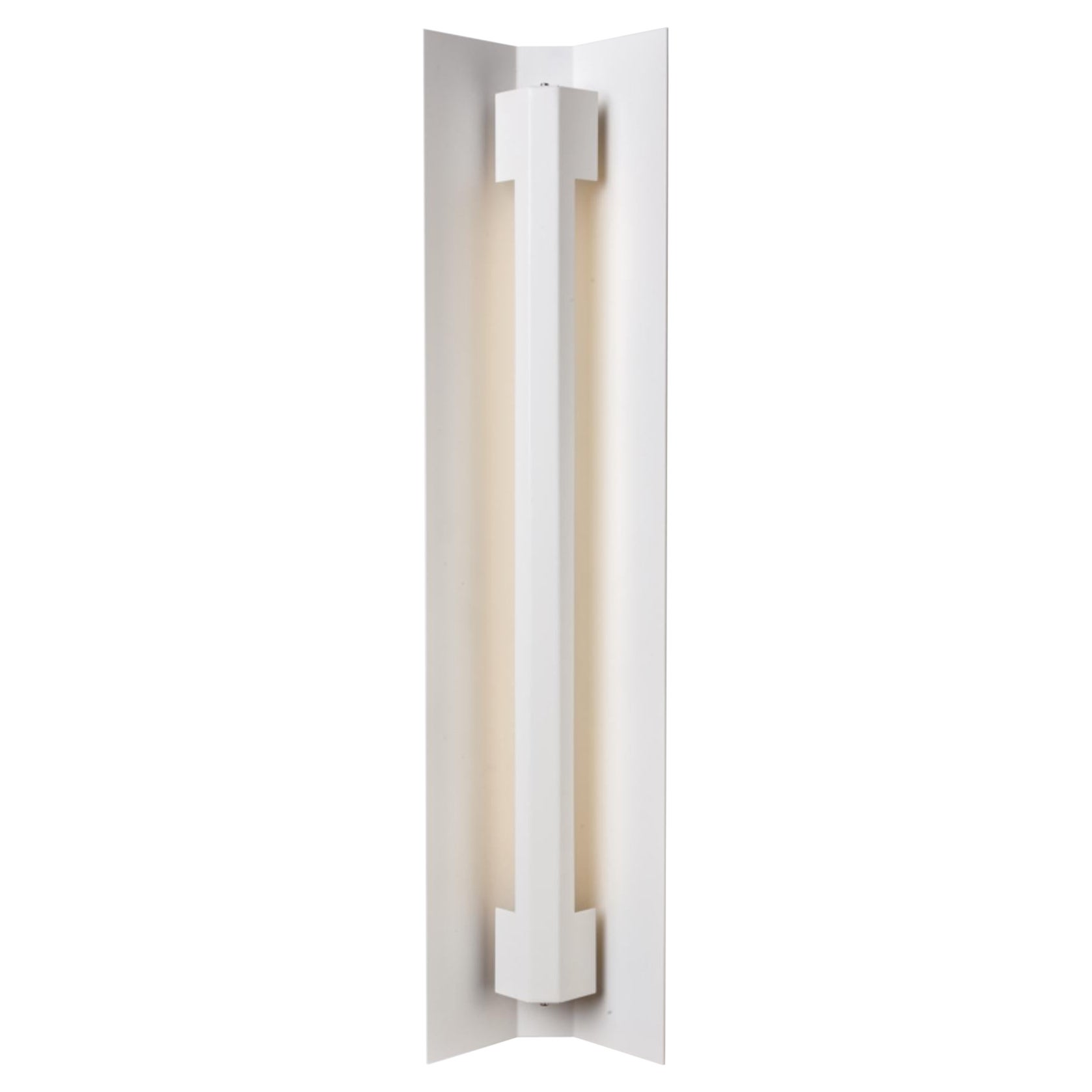 Medium Misalliance Ral Pure White Wall Light by Lexavala