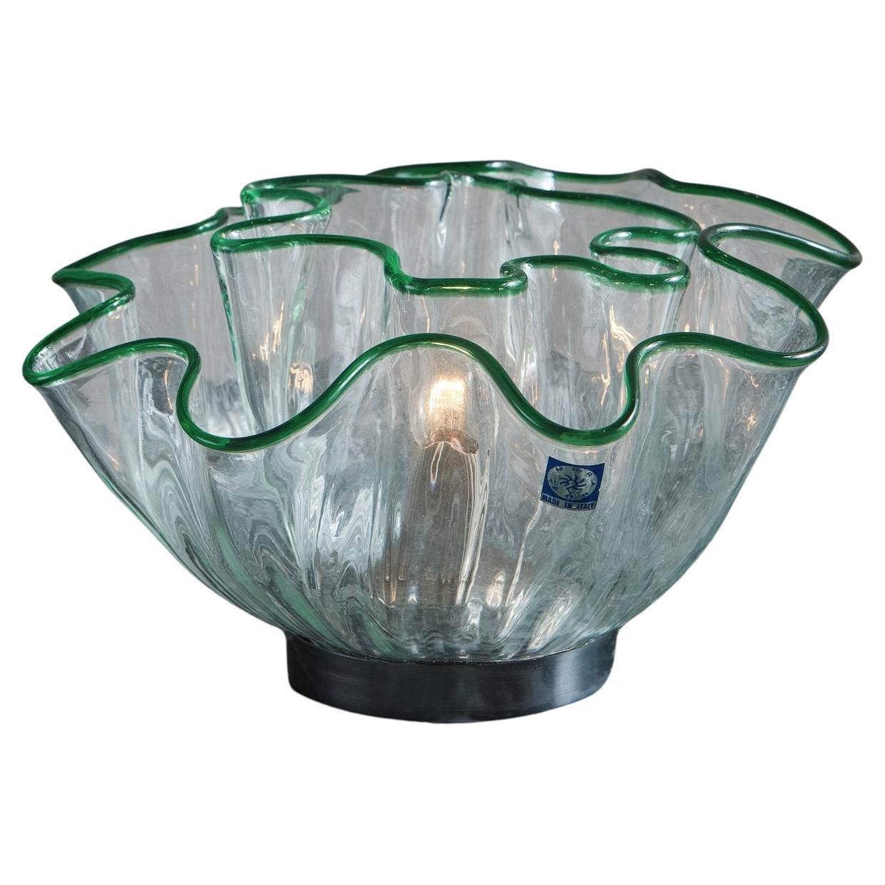 Medium Murano Glass Galea Lamps by Adalberto Dal Lago for Vistosi, Italy 1968 For Sale