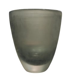Medium Murano Smoke Glass Vase