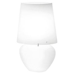 Medium Naxos Table Lamp in Matte White by Vistosi