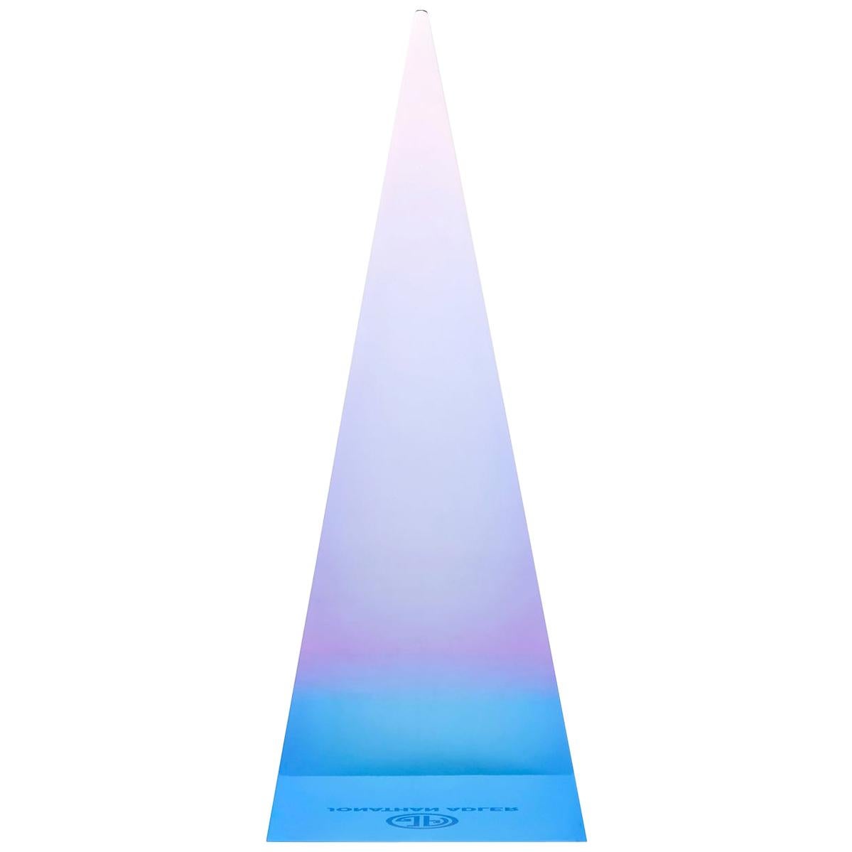 Medium Neo Geo Lucite Obelisk