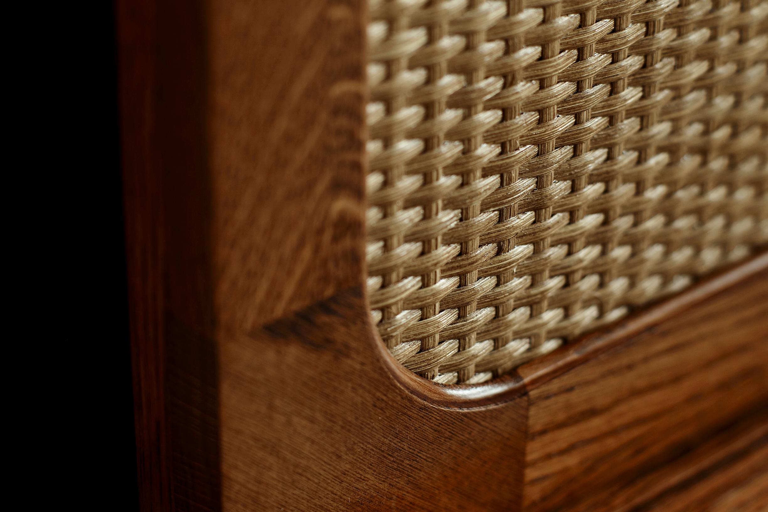 medium oak sideboard