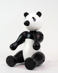 Medium Panda Bear Made In Black/White Colours By Kay Bojesen