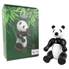 Medium Panda Bear Made In Black/White Colours By Kay Bojesen