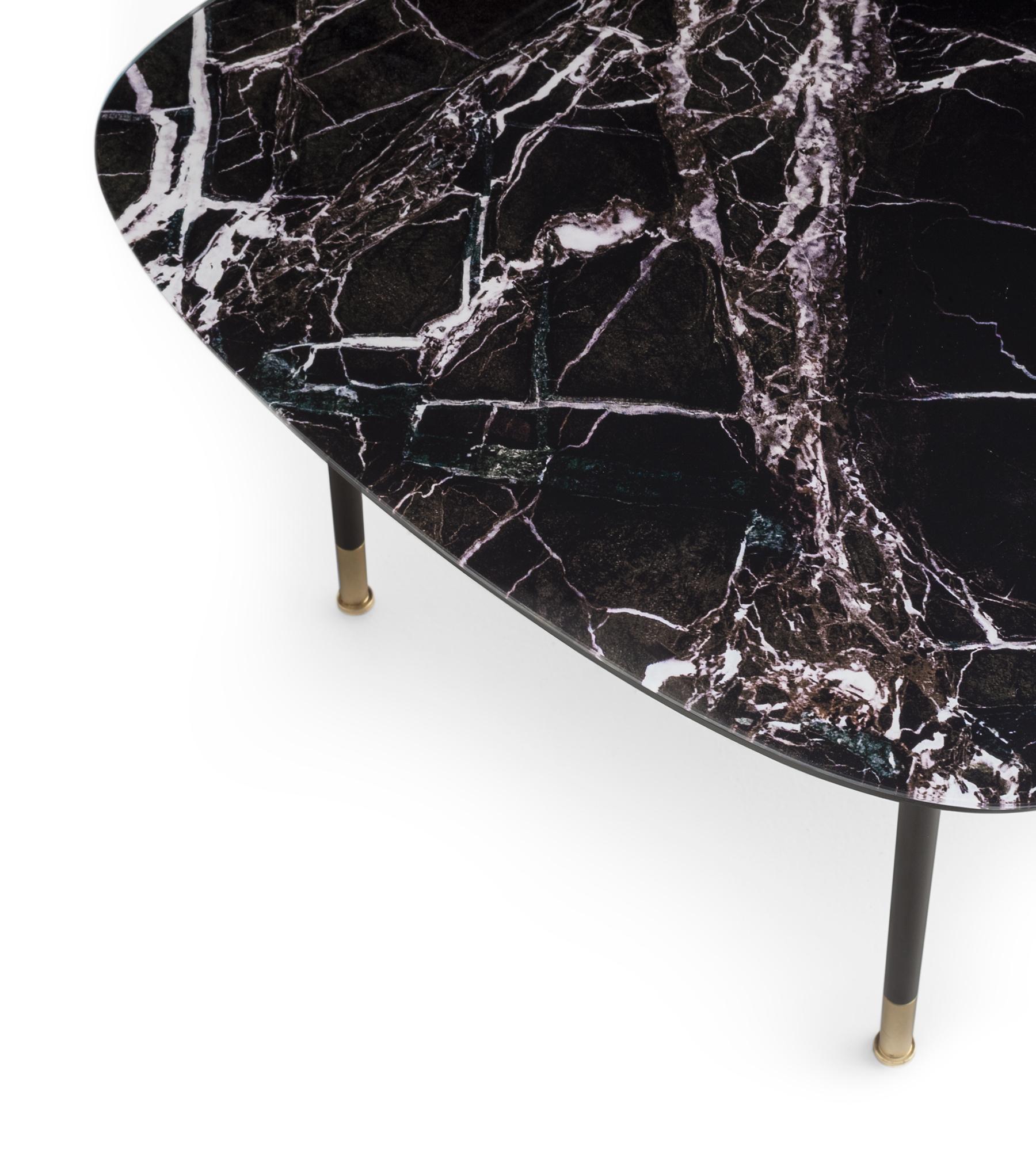 Italian Medium Pebble Coffee Table by Morica Design For Sale
