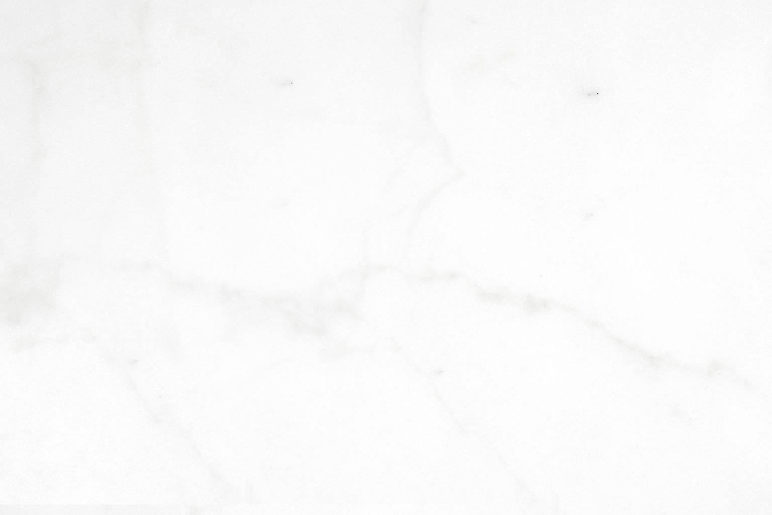 New Modern Medium Pot in White Michelangelo Marble, creator Ivan Colominas For Sale 2