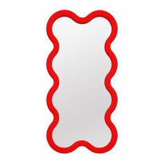 Wall Luxury Narrow Mirror Available in Any Color - Hvyli 8 by oitoproducts