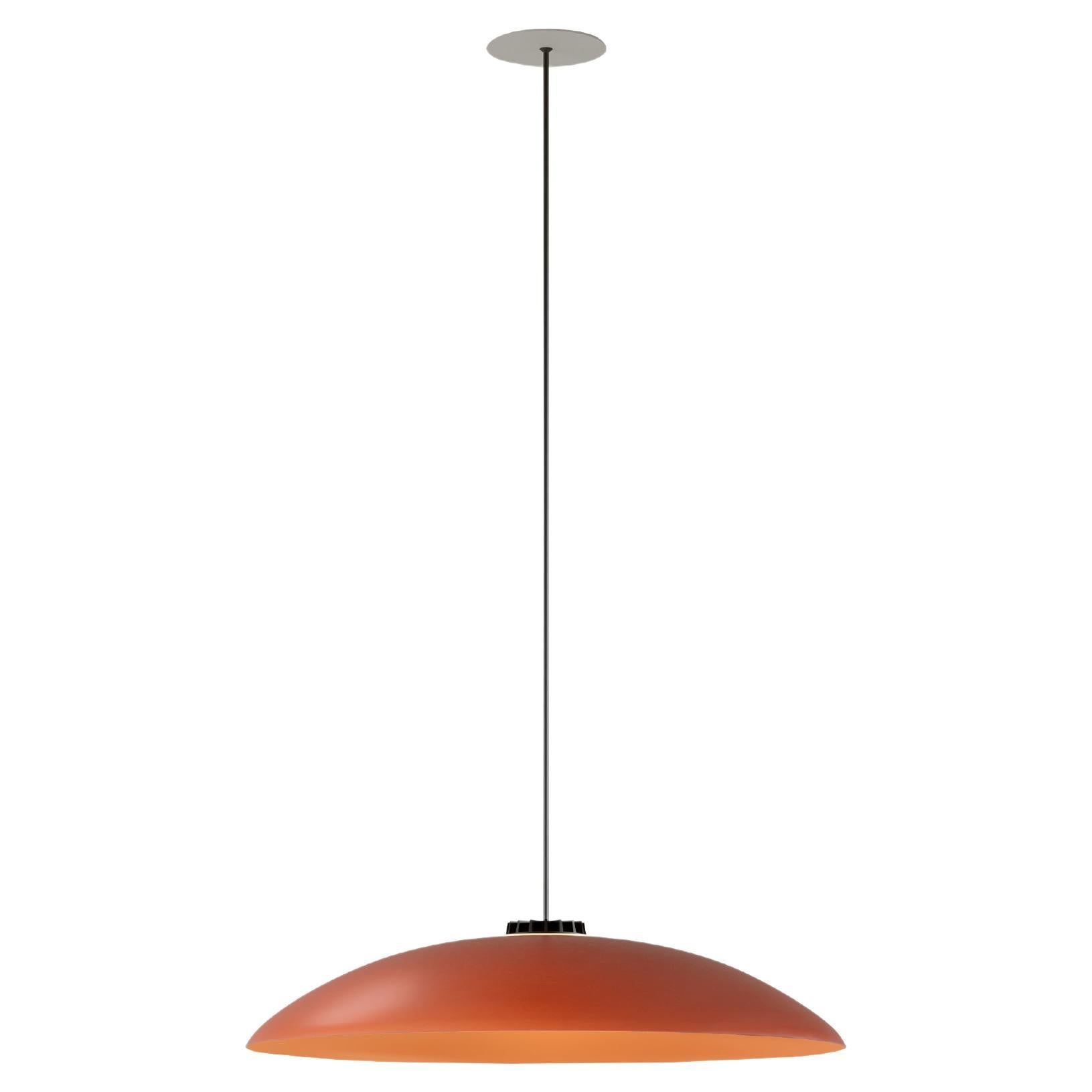 Medium Red Headhat Plate Pendant Lamp by Santa & Cole