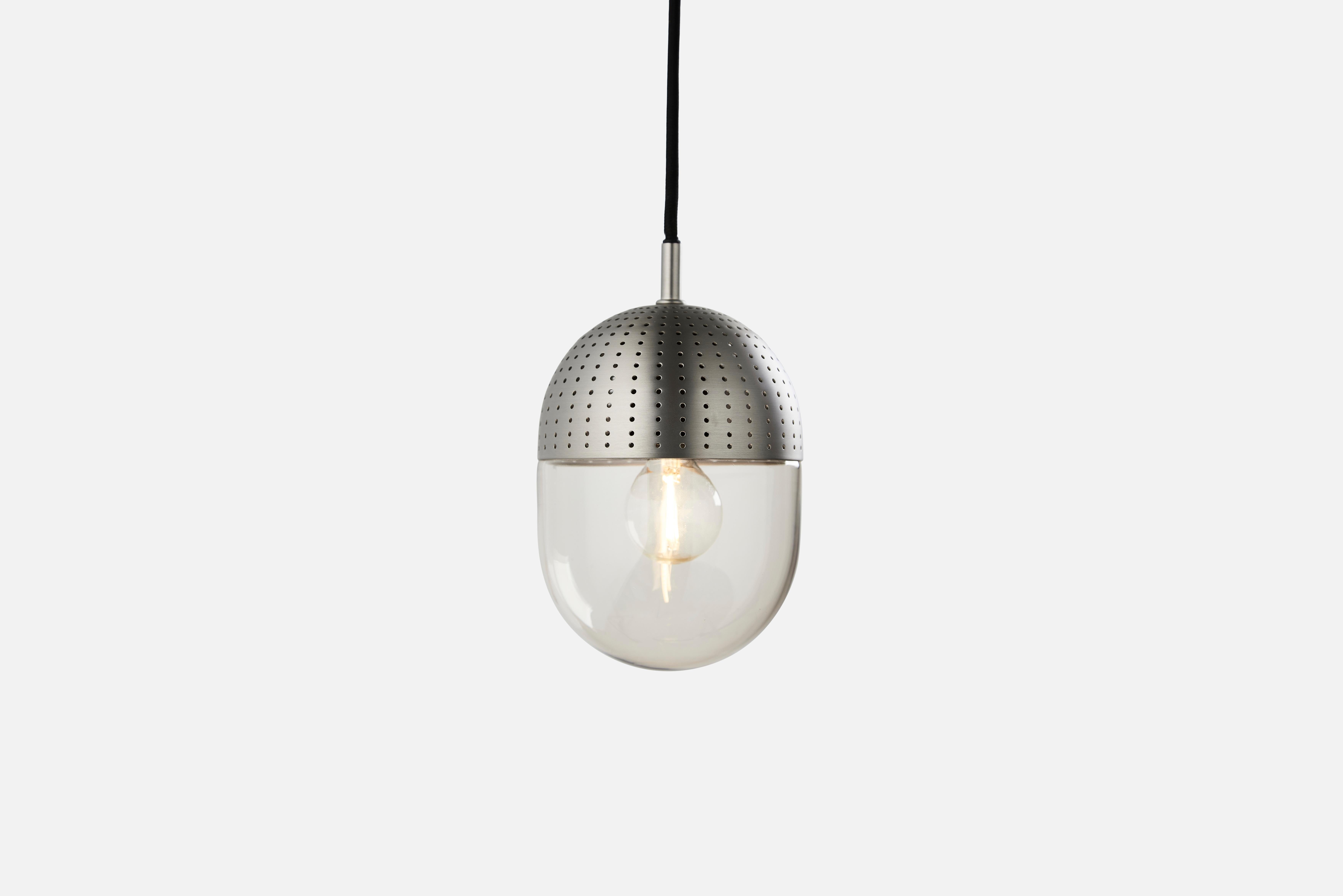 Post-Modern Medium Satin Dot Pendant Lamp by Rikke Frost For Sale