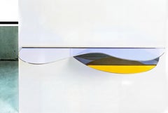 Medium Sculptural Dichroic Glass Console 1 by ODA LIK Studio