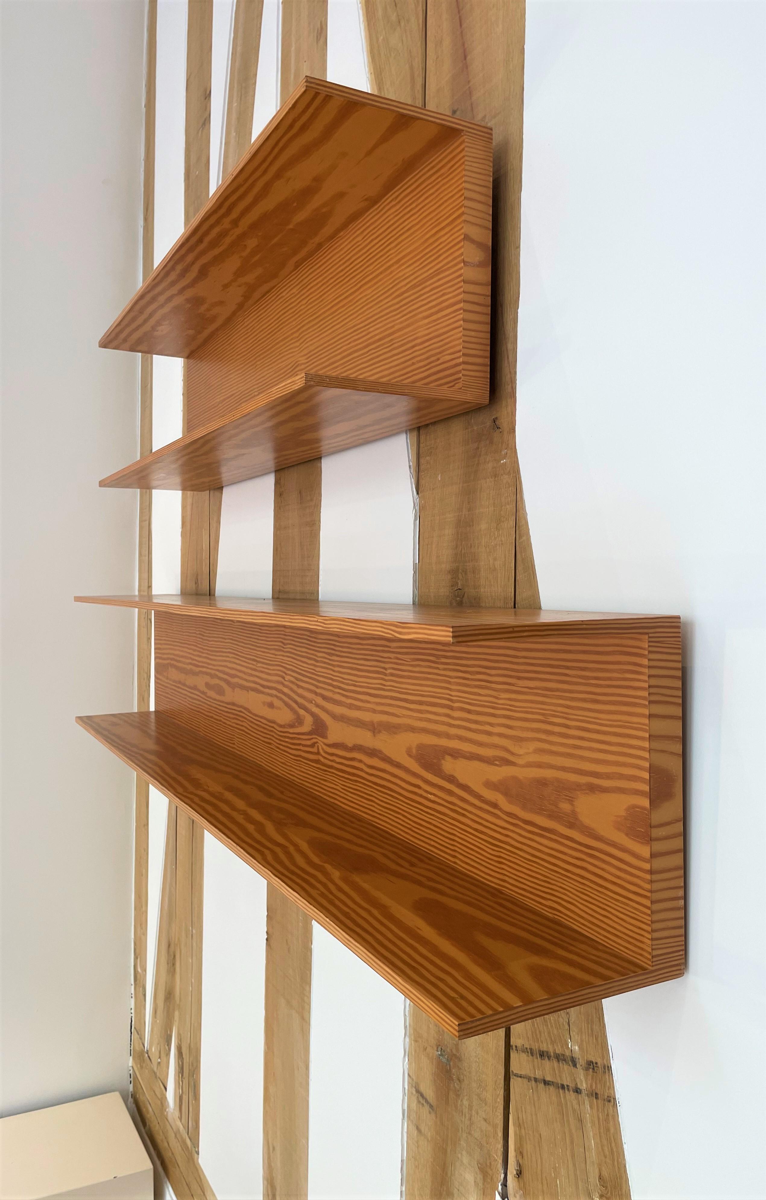 Mid-Century Modern Medium Shelf in Pine by Walter Wirz for Wilhelm Renz