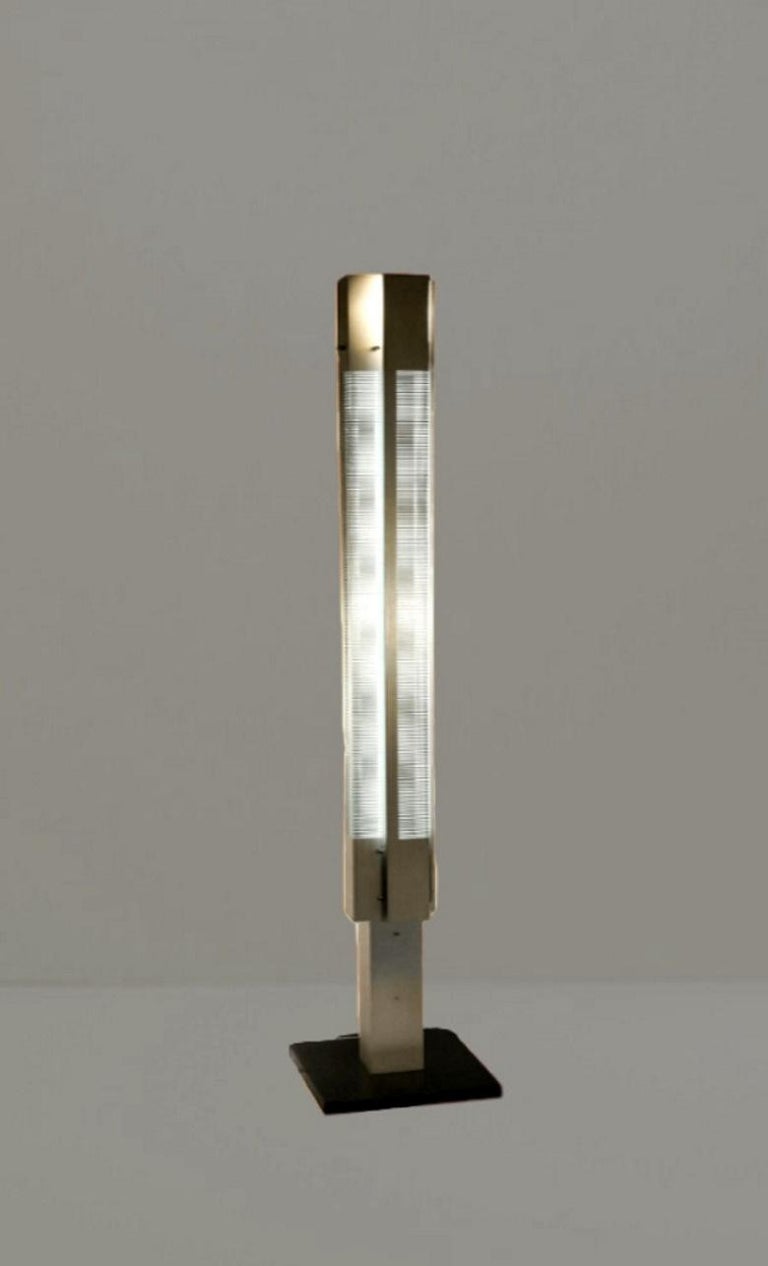 Medium Signal Floor Lamp in Silver by Serge Mouille For Sale at 1stDibs