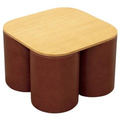 Medium Silos Table with Wooden Top Design by Studiopepe for Uniqka