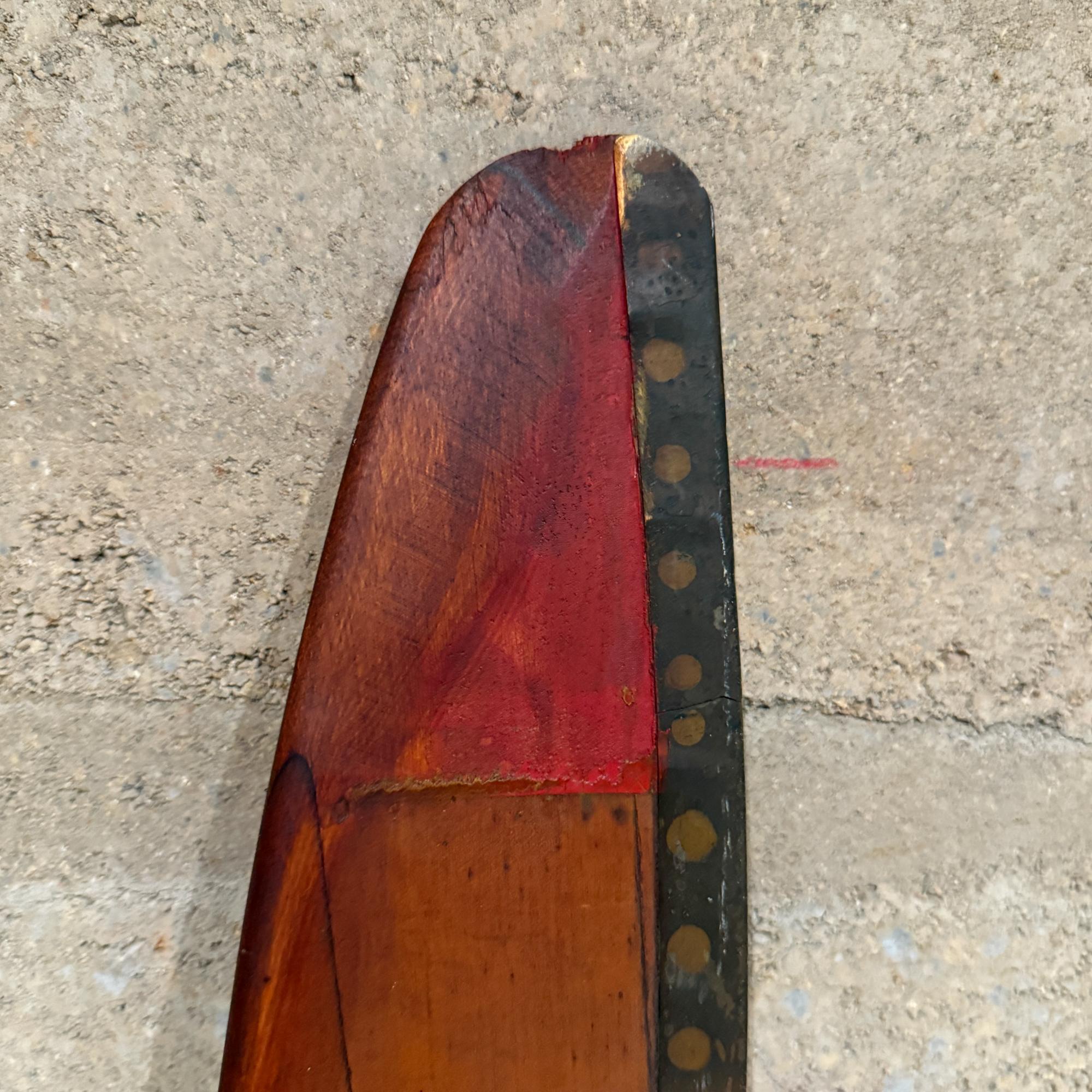 Mittelgroßes Flugzeug Wood Propeller SENSENICH AERONCA Mid-Century im Angebot 6
