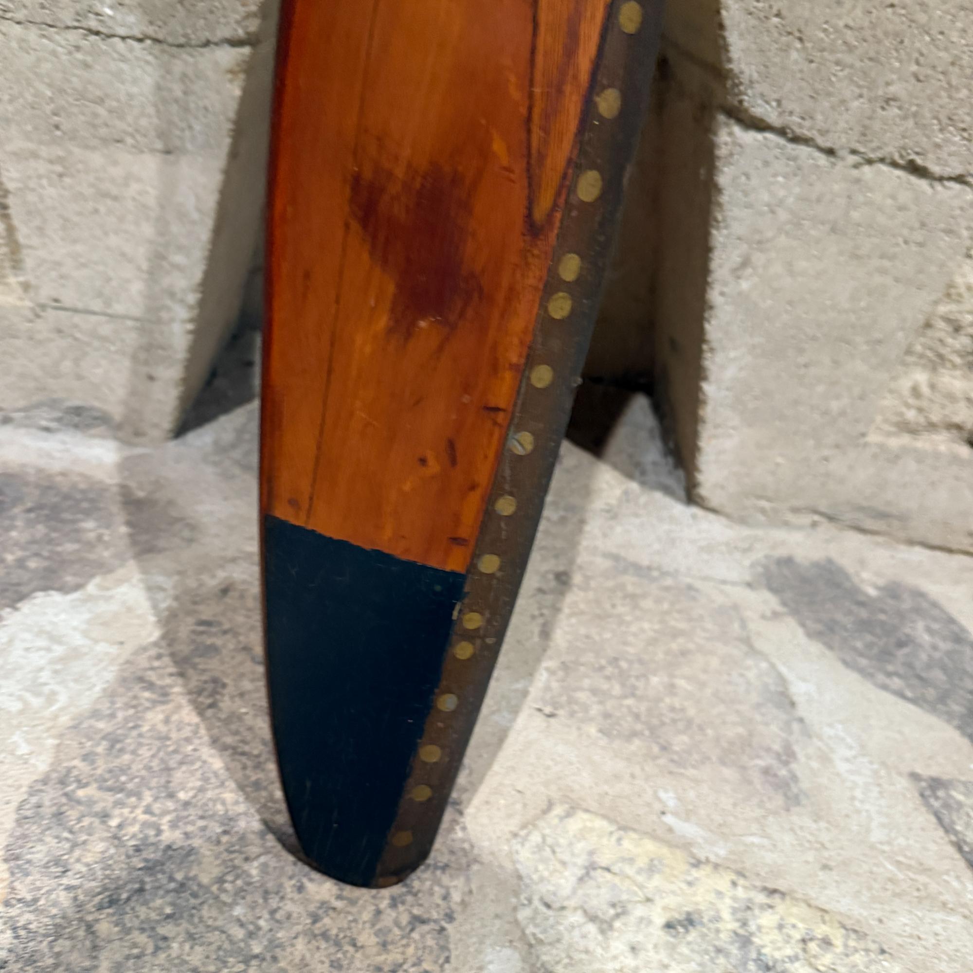 Mittelgroßes Flugzeug Wood Propeller SENSENICH AERONCA Mid-Century im Angebot 3