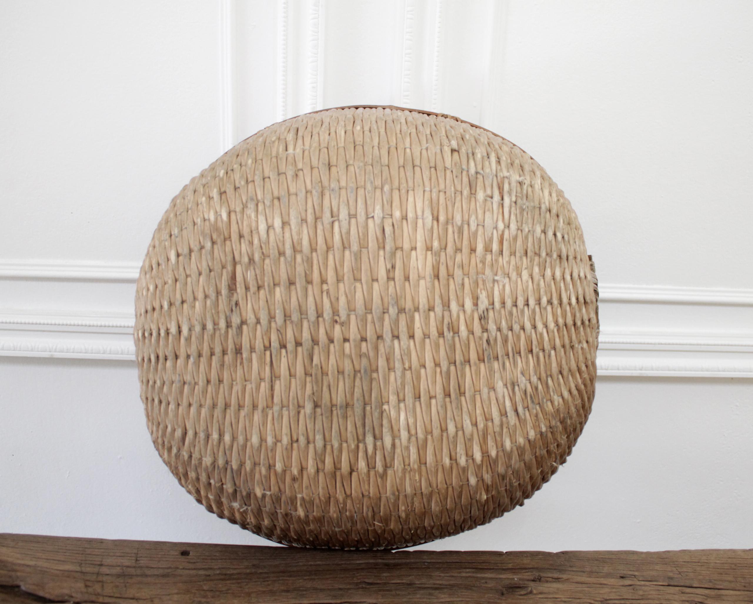 Medium Size Antique Chinese Basket 7