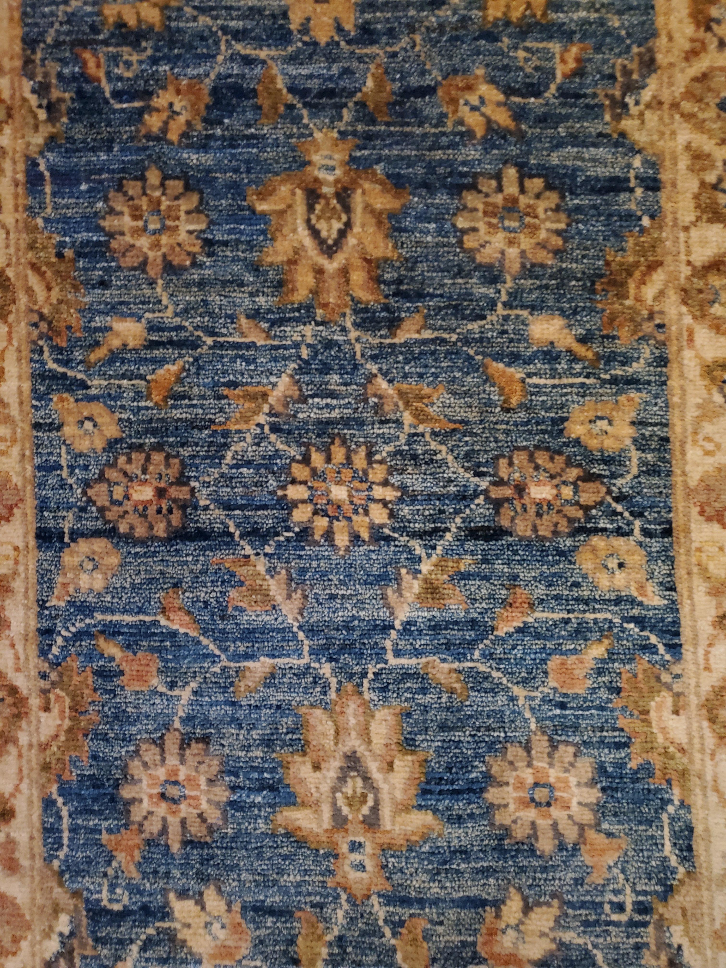 We carry some of the best Afghan bedside rugs, and if you are willing to give your space a colorful new look with one of our stunning carpets, we are here to help. This one measures approximately 36
