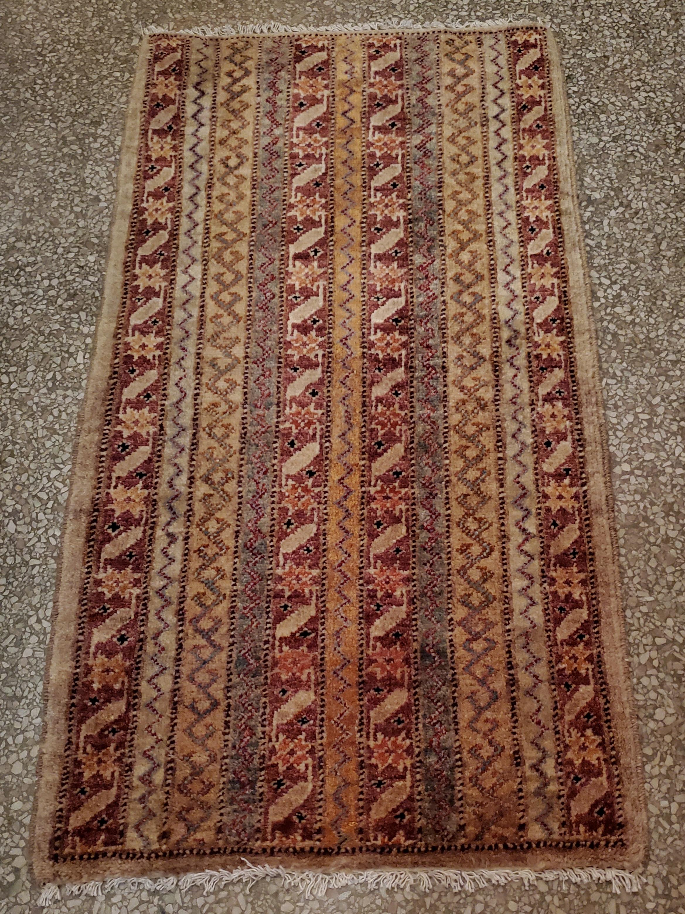 Contemporary Medium Size Asian Persian Rug, Colorful / 219++ For Sale