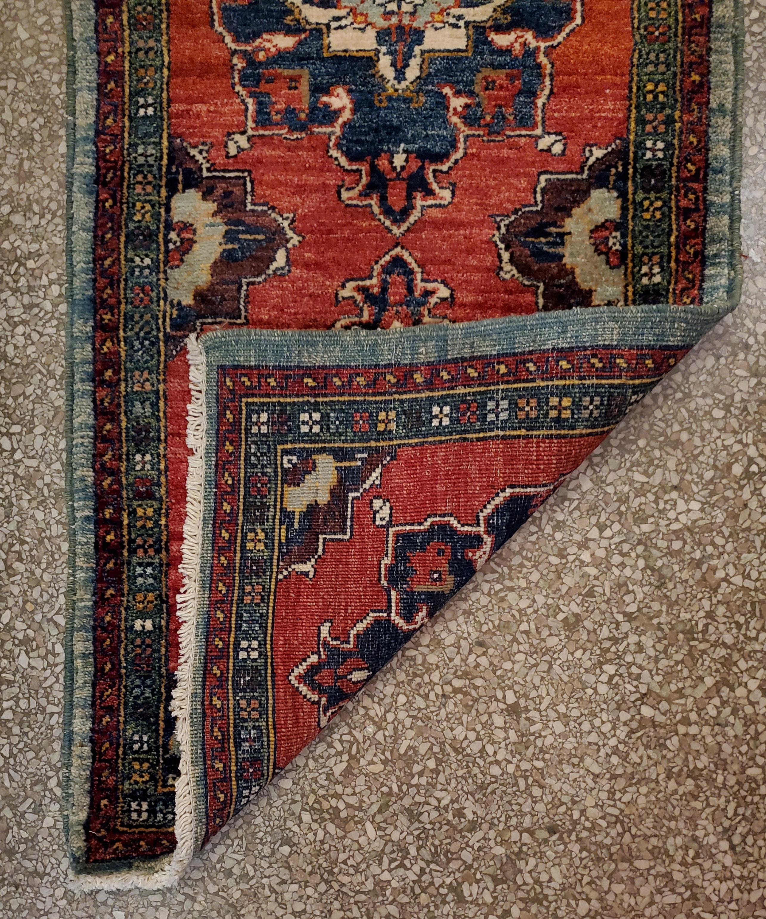 Afghan Medium Size Asian Persian Rug, Colorful / 220 For Sale