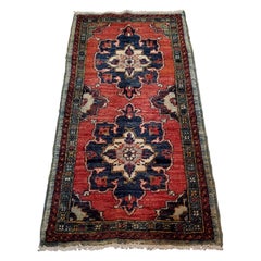 Medium Size Asian Persian Rug, Colorful / 220