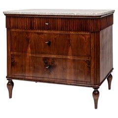 Medium-Sized Italian 19th Century Luigi Filippo Chest Of Drawers