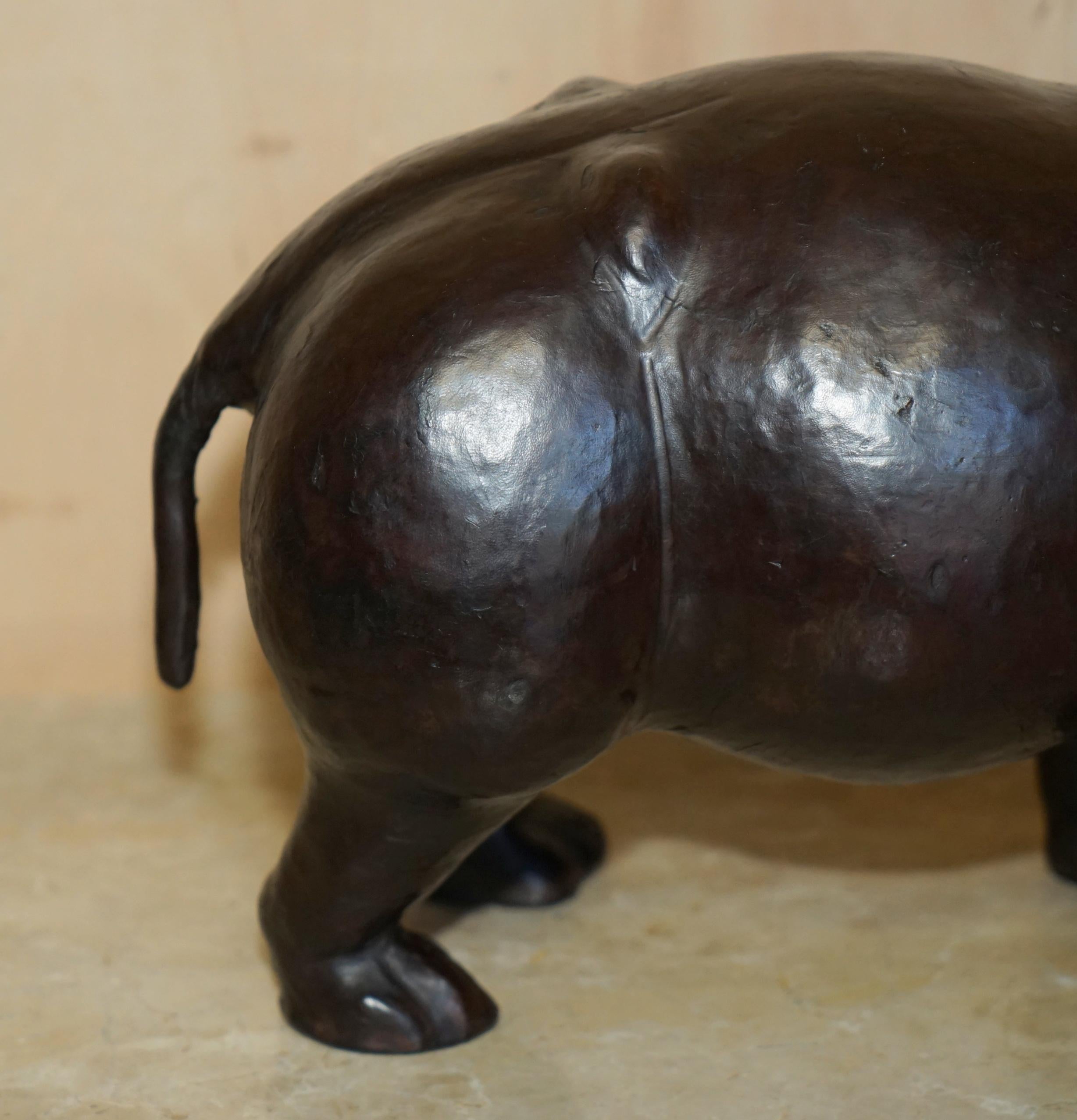 leather hippo liberty