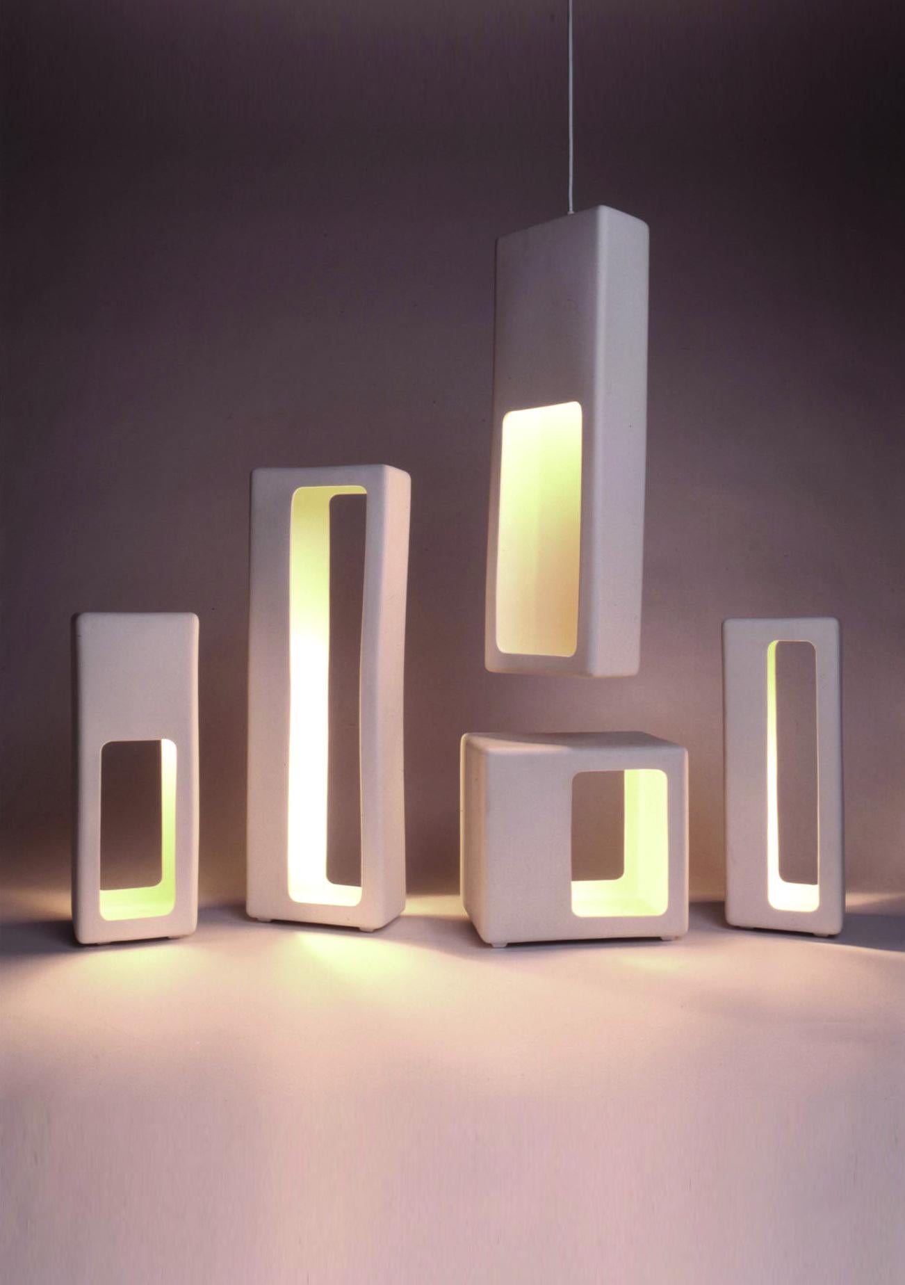 Medium Soft Box MS1 Table Lamp by Marre Moerel In New Condition For Sale In Geneve, CH