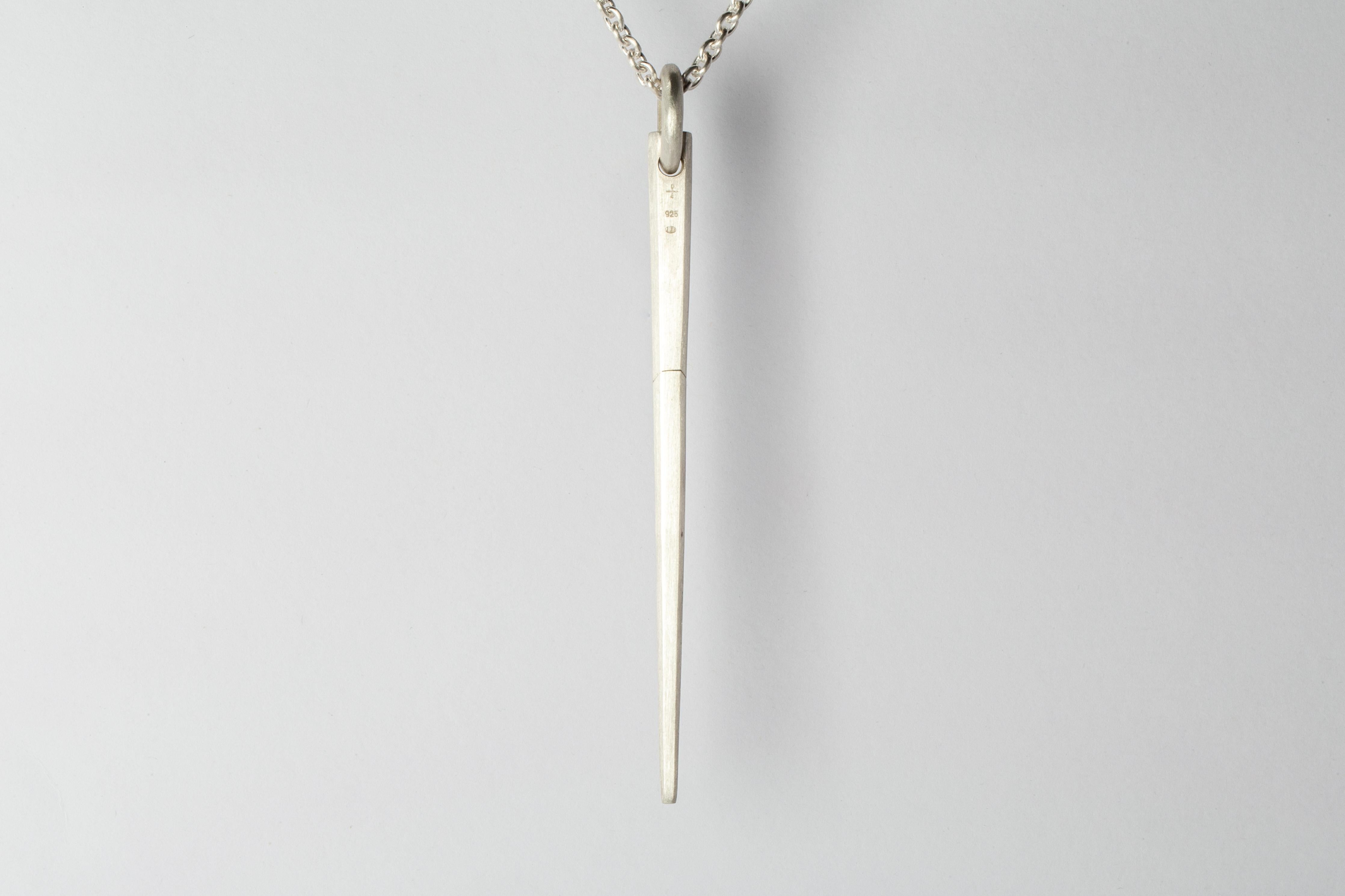 Medium Spike Necklace (Mega Pavé, MA+DIA) In New Condition For Sale In PARIS, FR