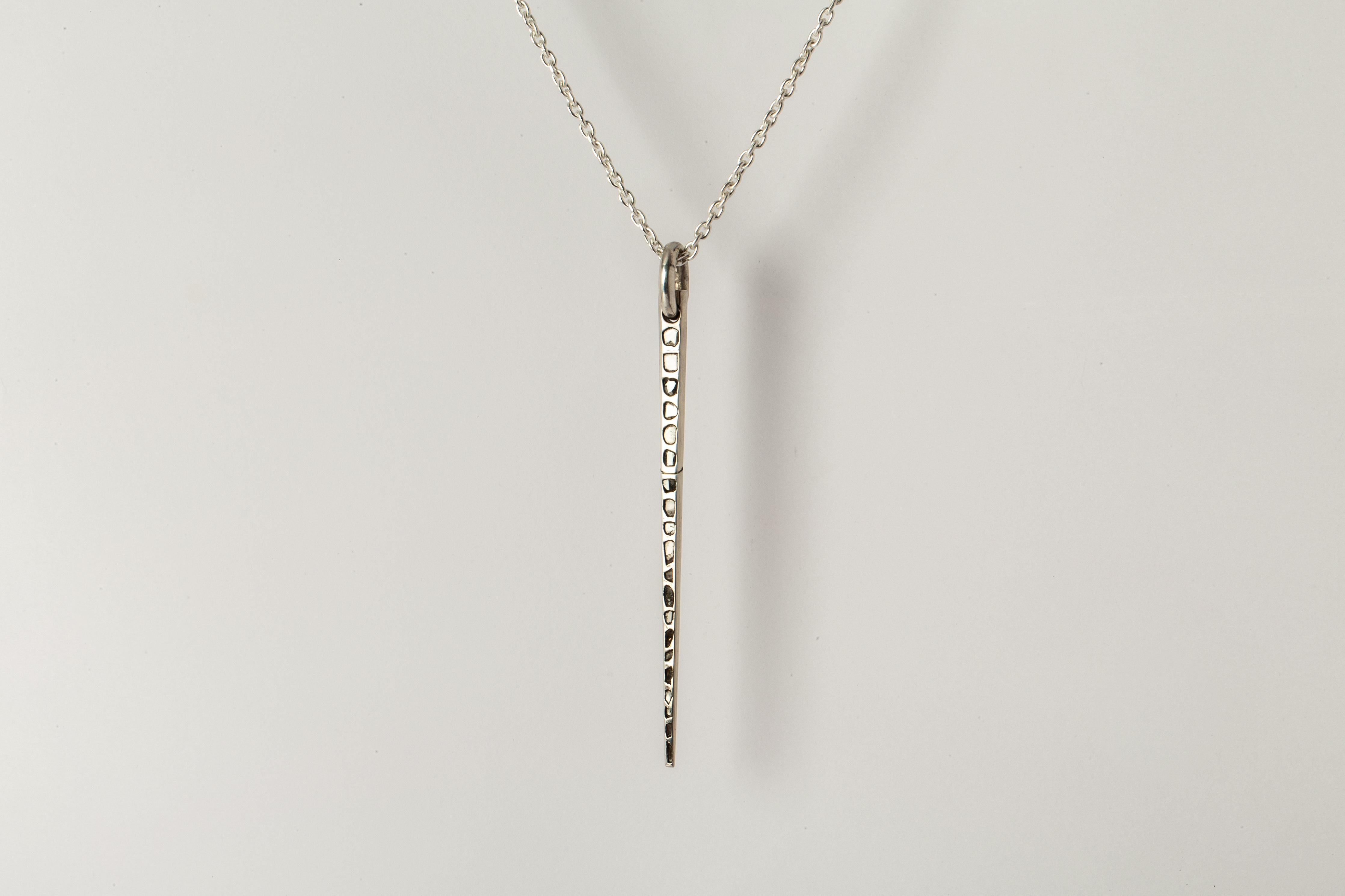 Medium Spike Necklace (Mega Pavé, PA+DIA) In New Condition For Sale In PARIS, FR