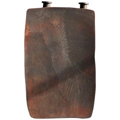 Bottiglia media in acciaio marrone di Lukasz Friedrich