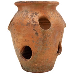 Medium Strawberry Pot in Terra Cotta