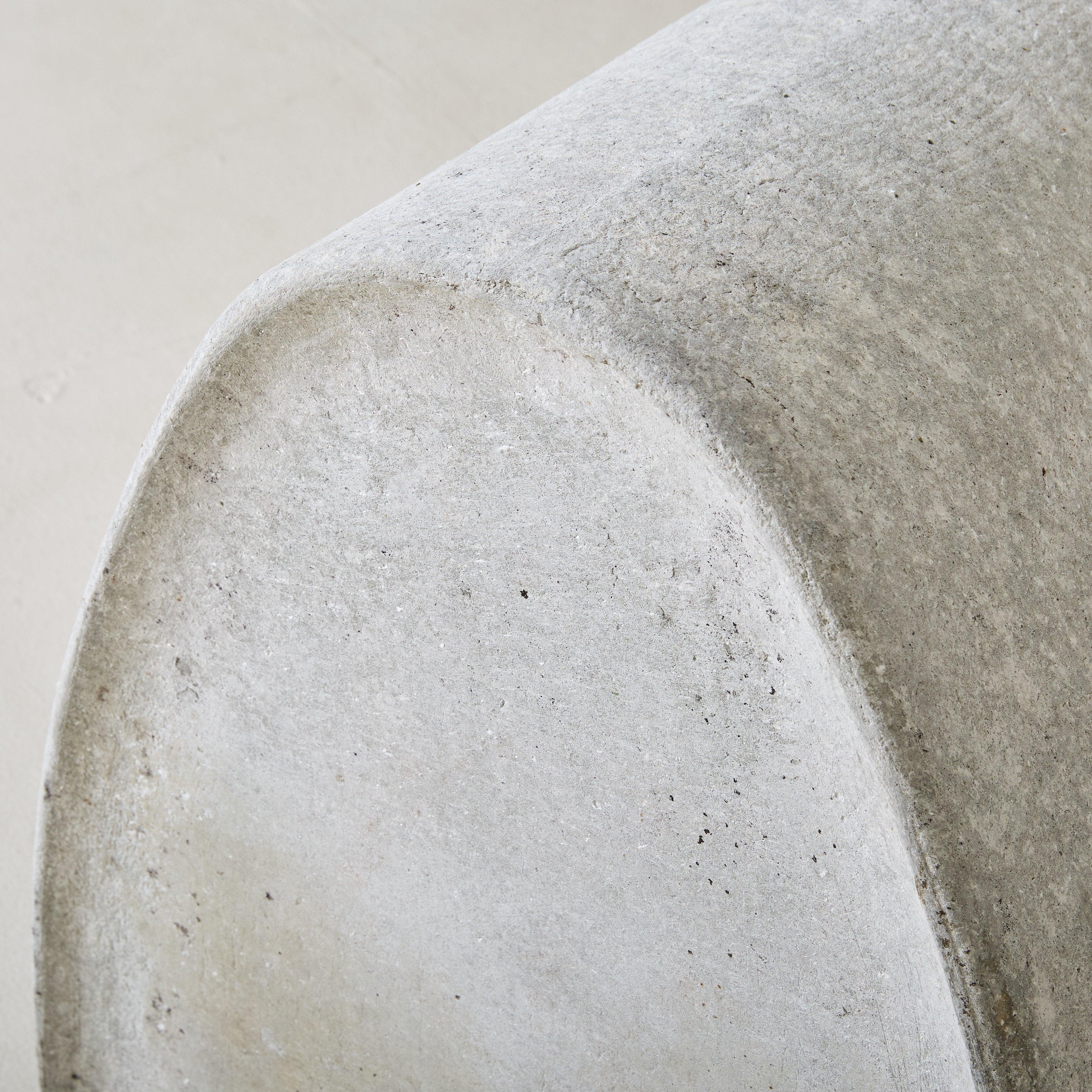 Medium Swiss Concrete Dog House by Willy Guhl for Eternit, 1960s In Good Condition For Sale In Chicago, IL