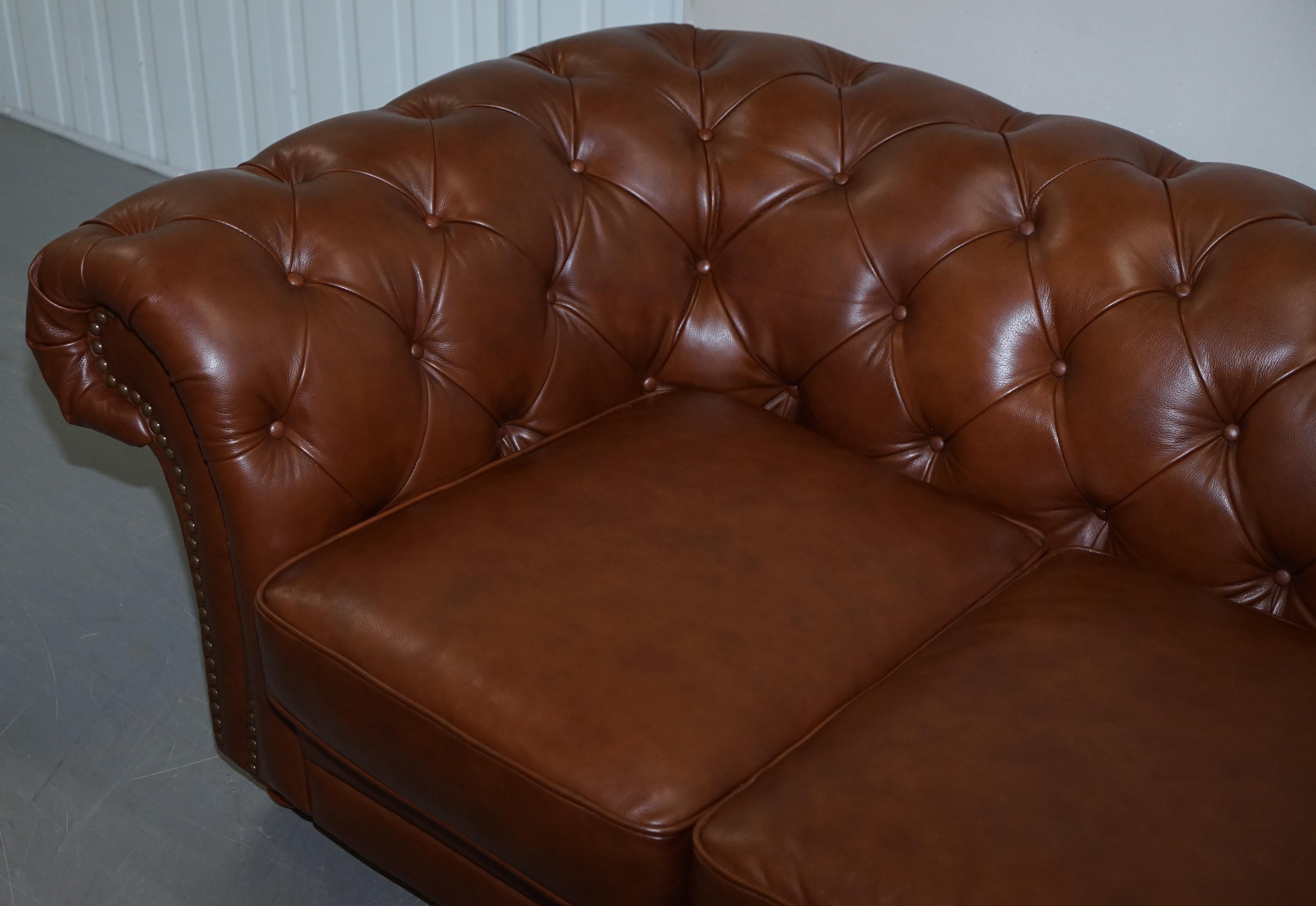 leather chesterfield sofa suite