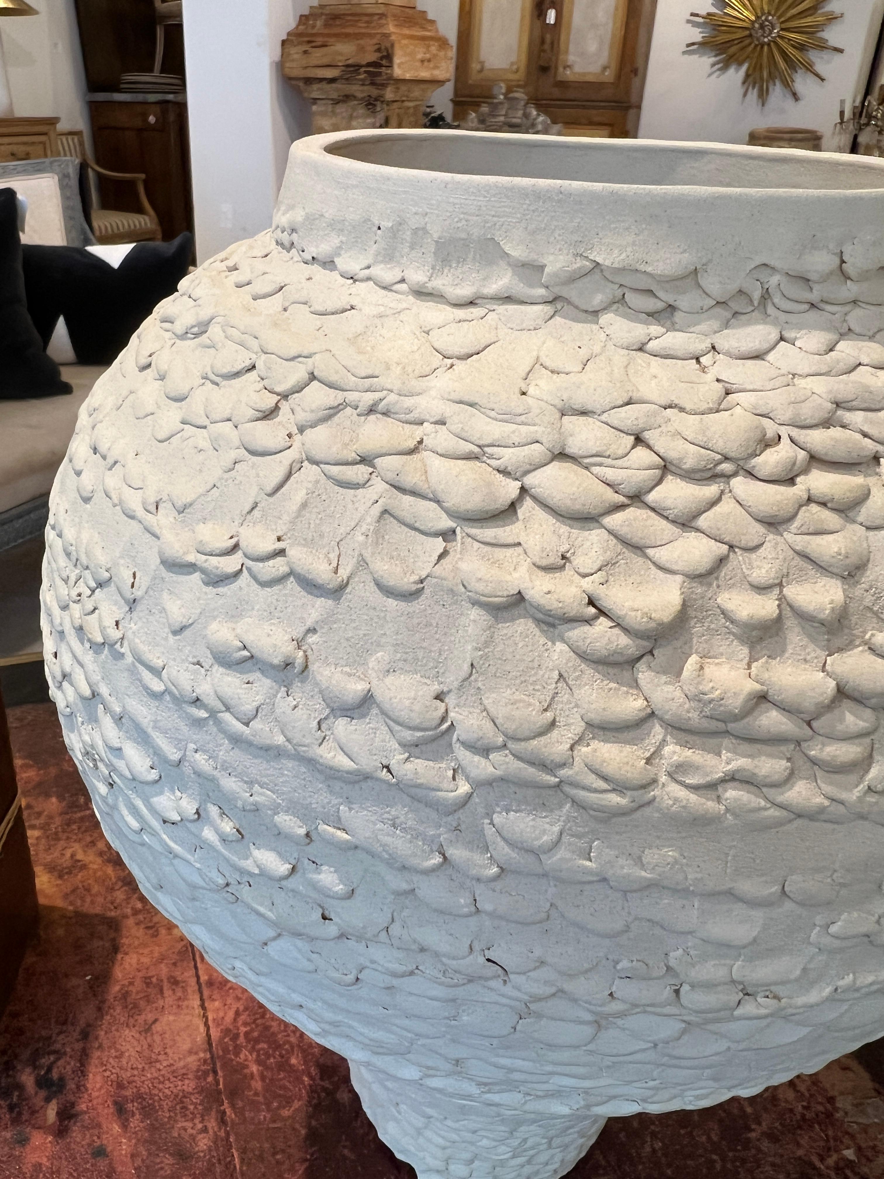 Pottery Medium Textural Vase