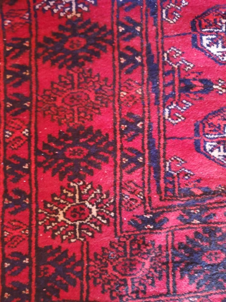 Contemporary Medium to Large Size Afghan Area Carpet / Rug, Colorful For Sale
