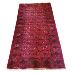 Medium to Large Size Afghan Area Carpet / Rug, Colorful