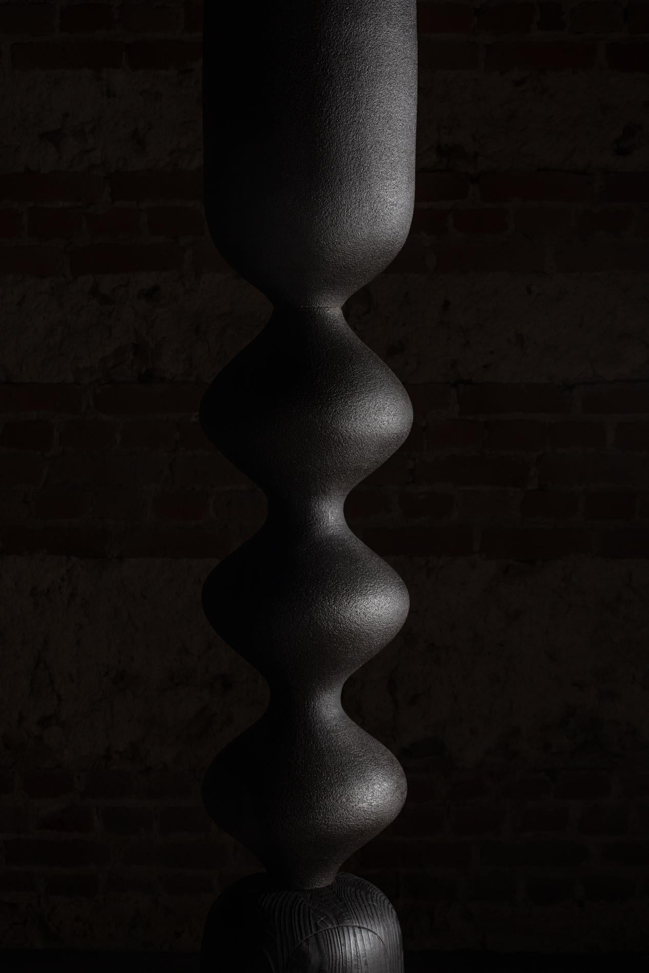 Tótem mediano de carbono de Maxence De Bagneux en venta 6