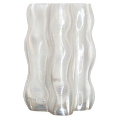 Medium Transparent Magma Vase by Mana