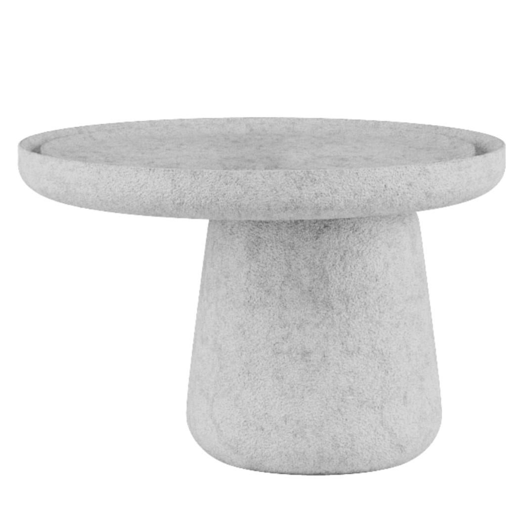 Medium Travertine Bold Coffee Table by Mohdern In New Condition For Sale In Geneve, CH