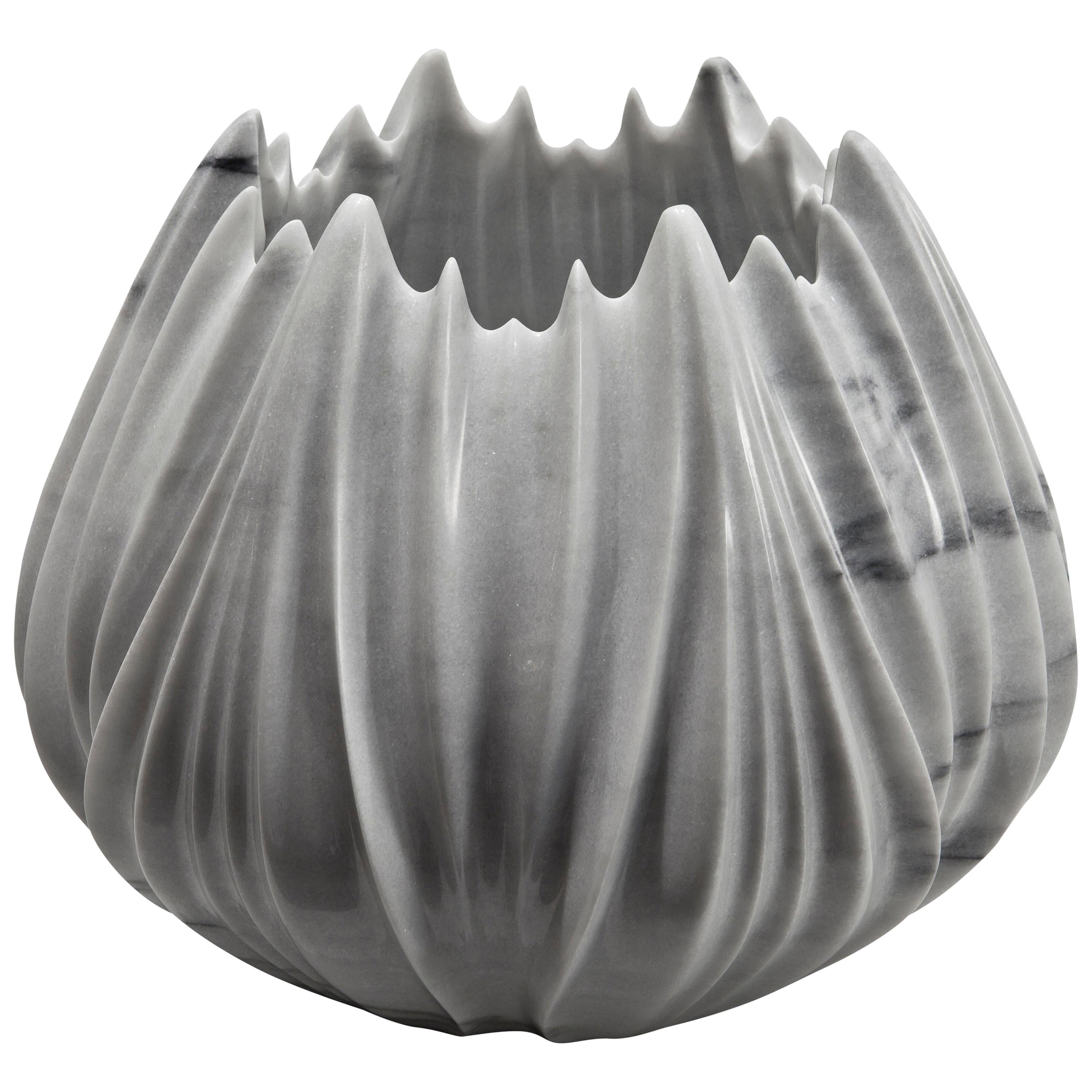 Alessi Stainless Steel Flower Vase "Crevasse" by Zaha Hadid at 1stDibs
