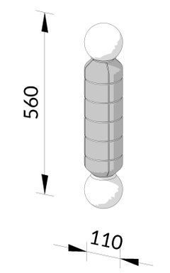 Medium wall organic modern ceramic Lamp mid-century brutalist wabi sabi lighting