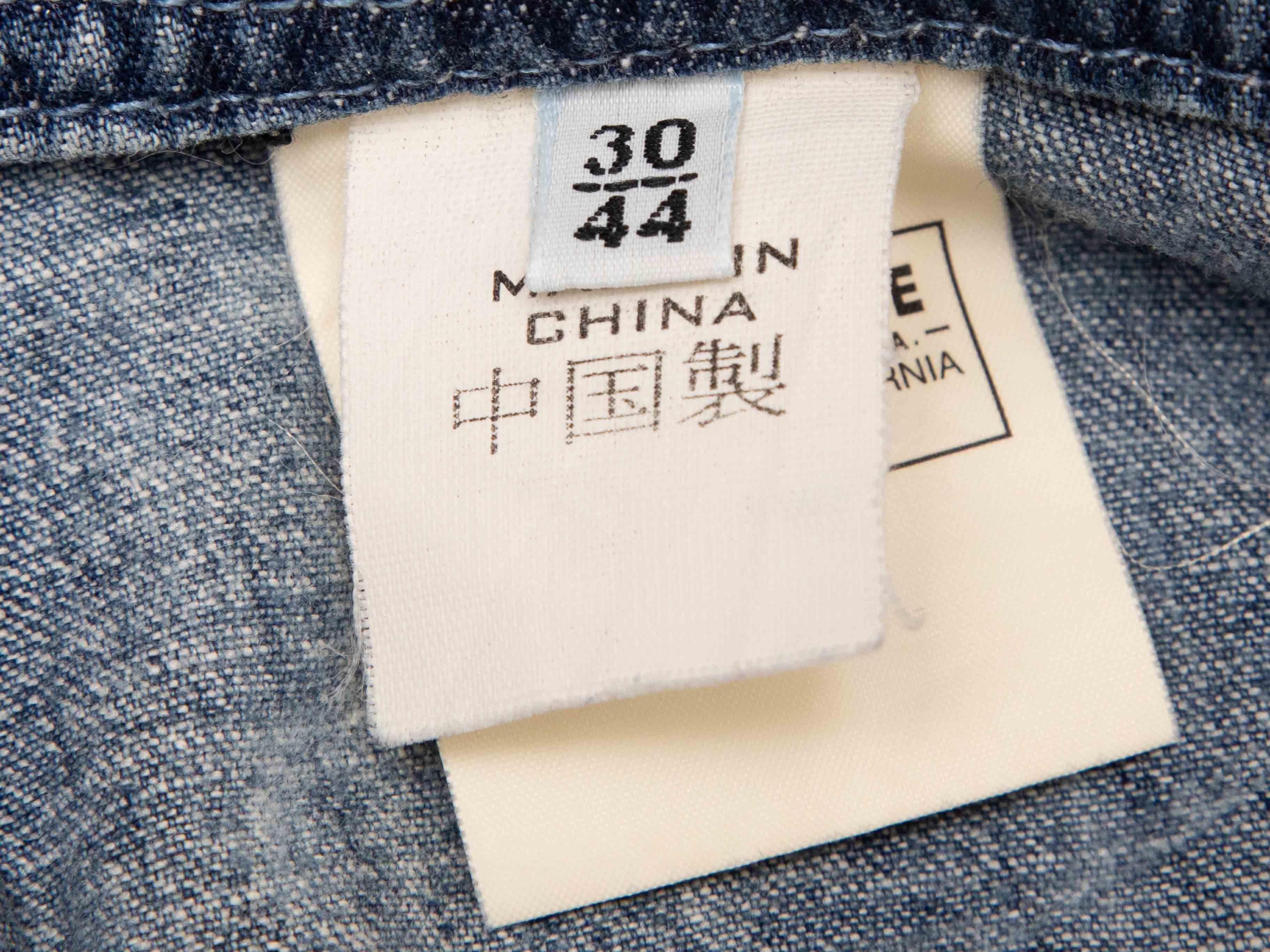 Minifalda vaquera Dolce & Gabbana lavado medio Talla IT 44 en Bueno estado para la venta en New York, NY