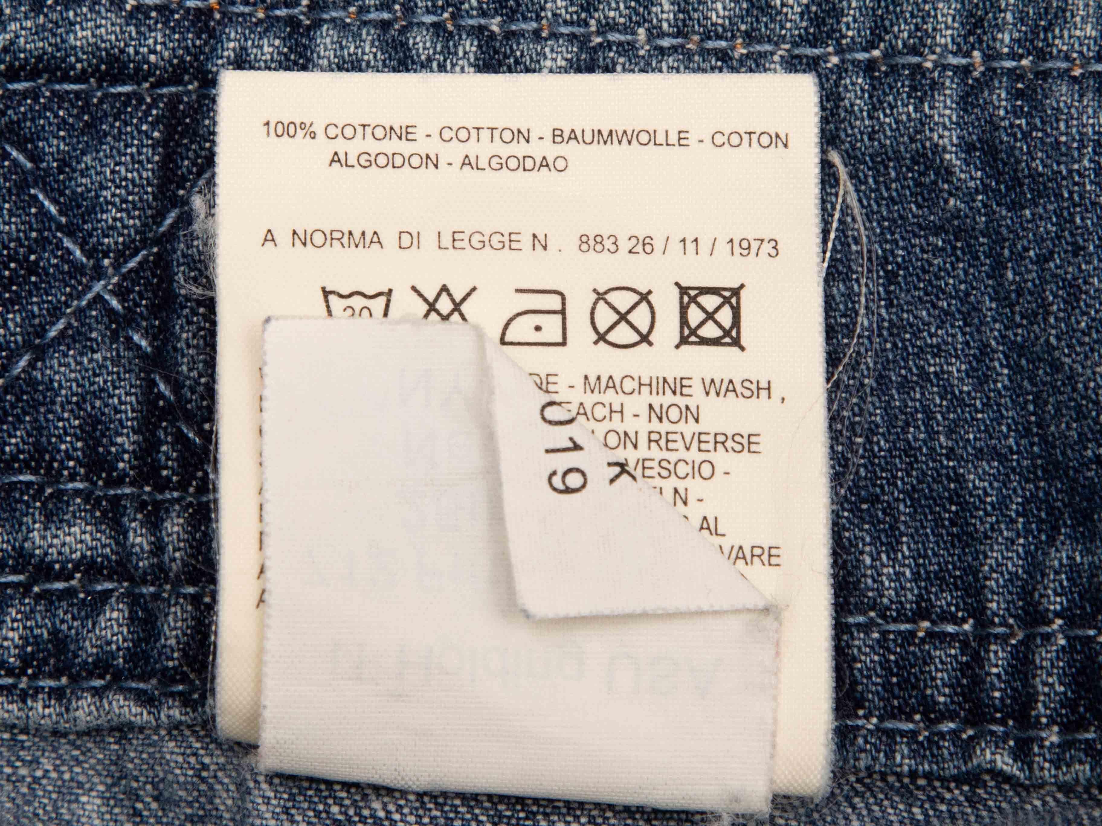 De las mujeres Minifalda vaquera Dolce & Gabbana lavado medio Talla IT 44 en venta