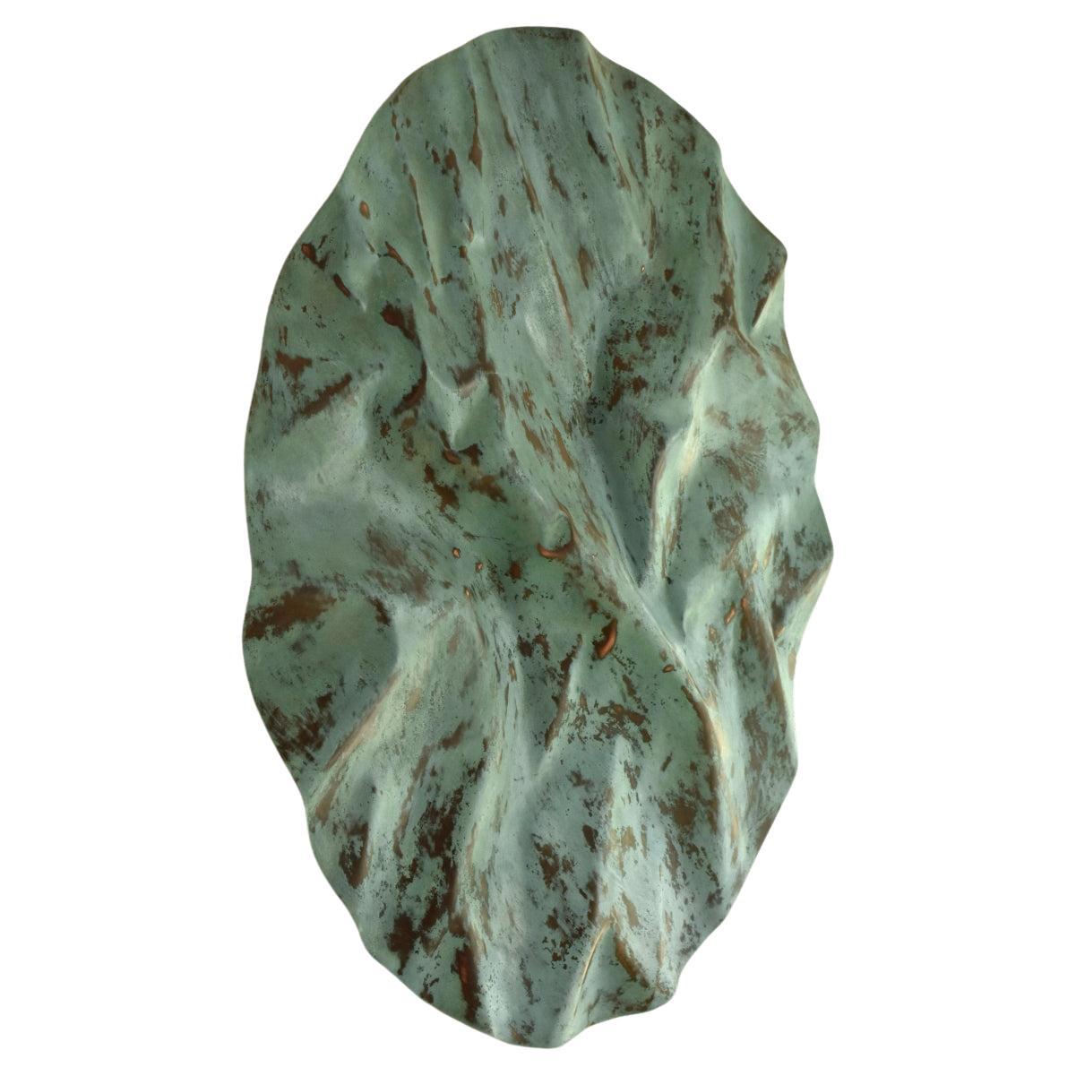 Escultura de pared Ola mediana Mar de Cobre by Aura Carpio